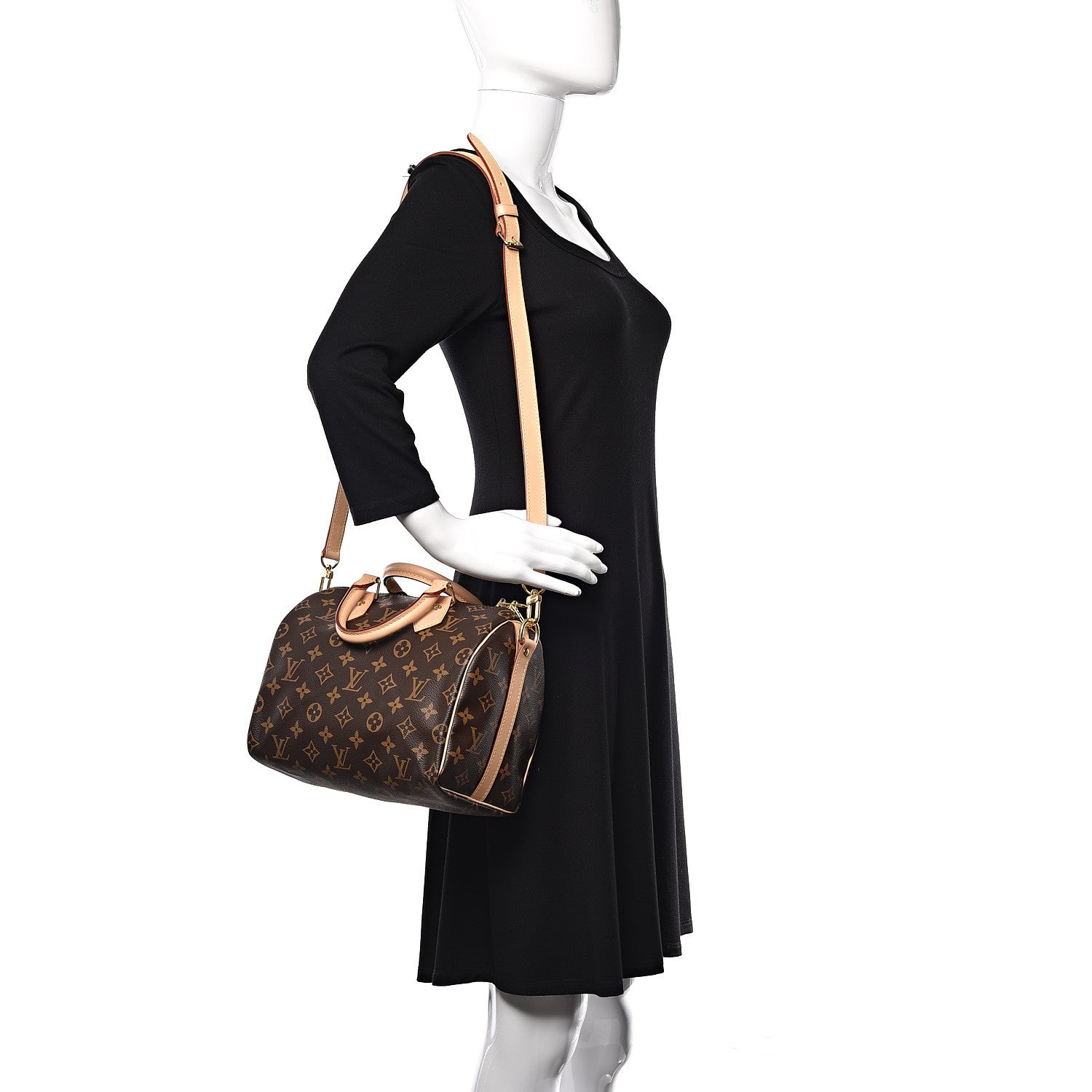 Louis Vuitton Monogram Speedy Bandouliere 25 2 of 9