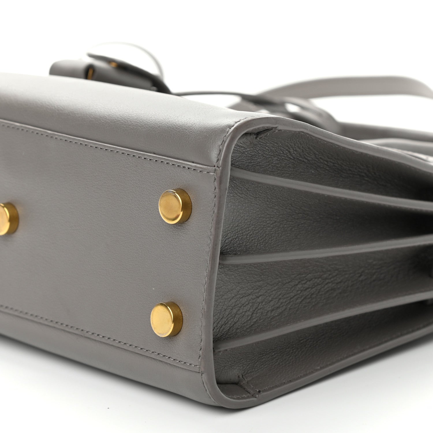 Saint Laurent Calfskin Nano Sac De Jour Fog 9 of 11