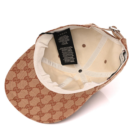 Gucci X MLB Monogram NY Yankees Baseball Hat 55-59 Beige Ruggine 5 of 7