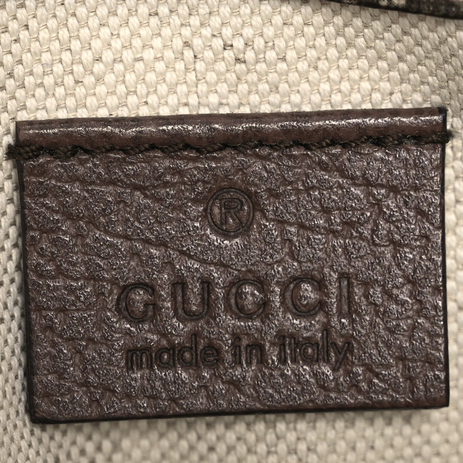 Gucci GG Supreme Monogram Neo Vintage Web Belt Bag Brown 6 of 12