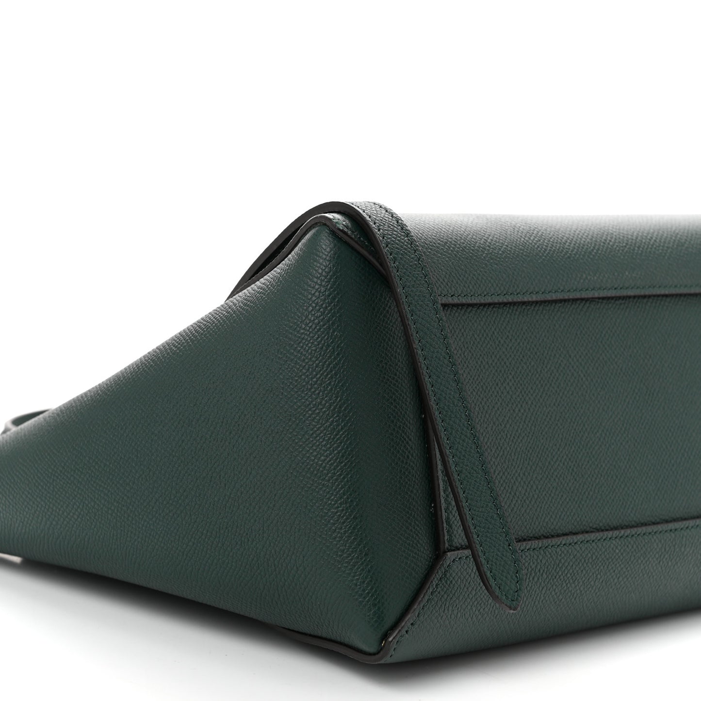 Grained Calfskin Micro Belt Bag Amazone