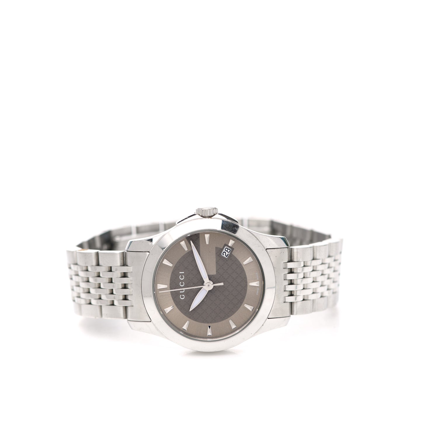 Stainless Steel 27mm G-Timeless Quartz Watch Brown