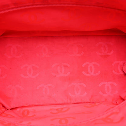 Chanel Calfskin Quilted Large Cambon Tote Black White Black White 5 of 14