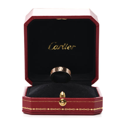 Cartier 18K Pink Gold 5.5mm LOVE Ring 55 7.25 6 of 6