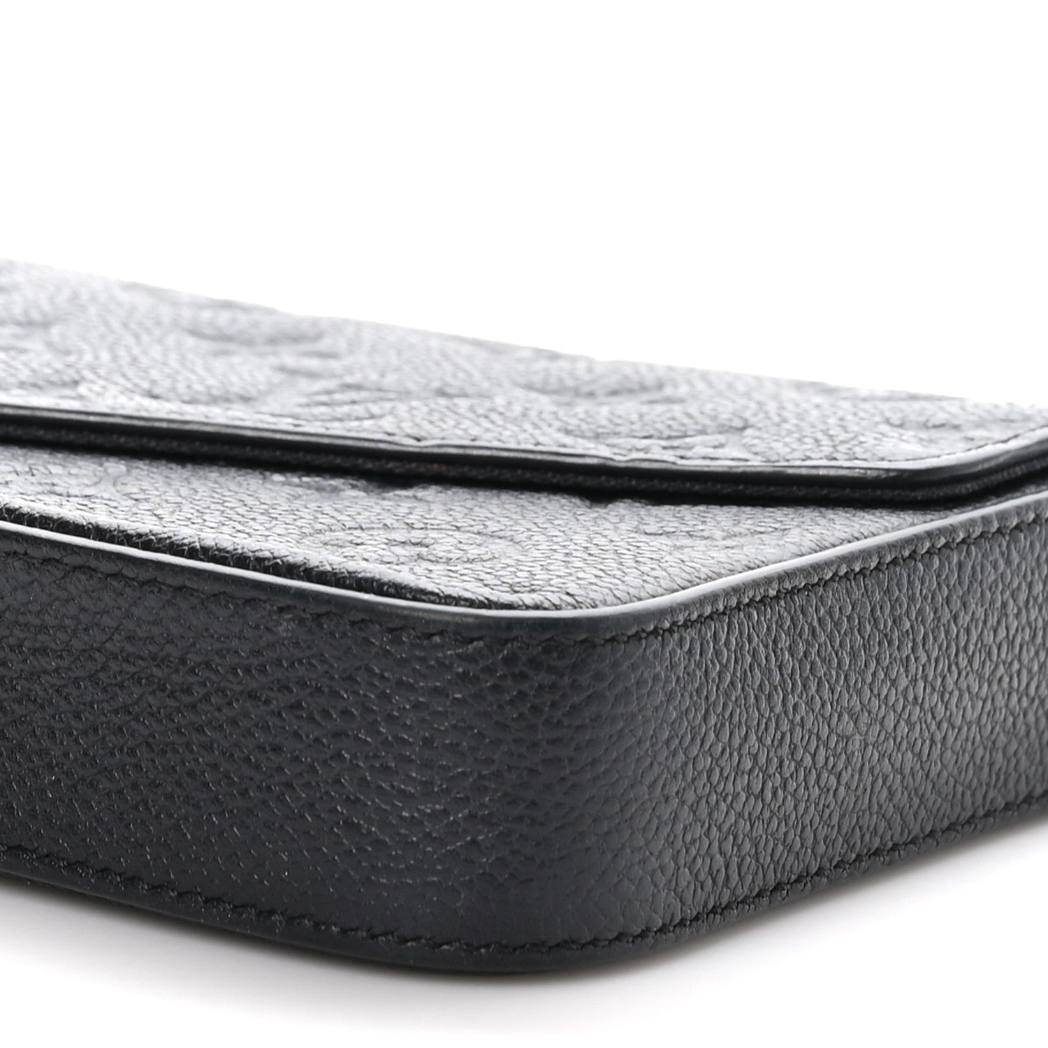 Louis Vuitton Empreinte Pochette Felicie Chain Wallet Black 10 of 10