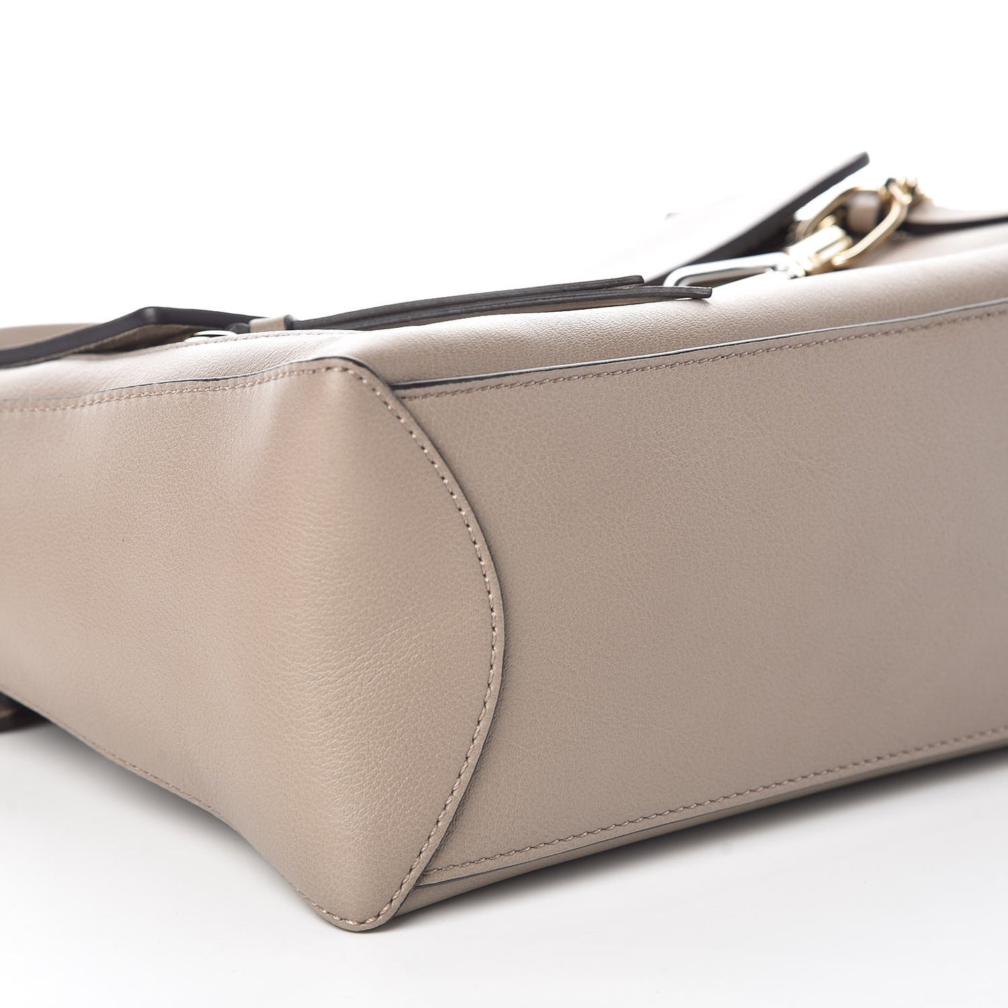 Calfskin Small Faye Day Shoulder Bag Motty Grey