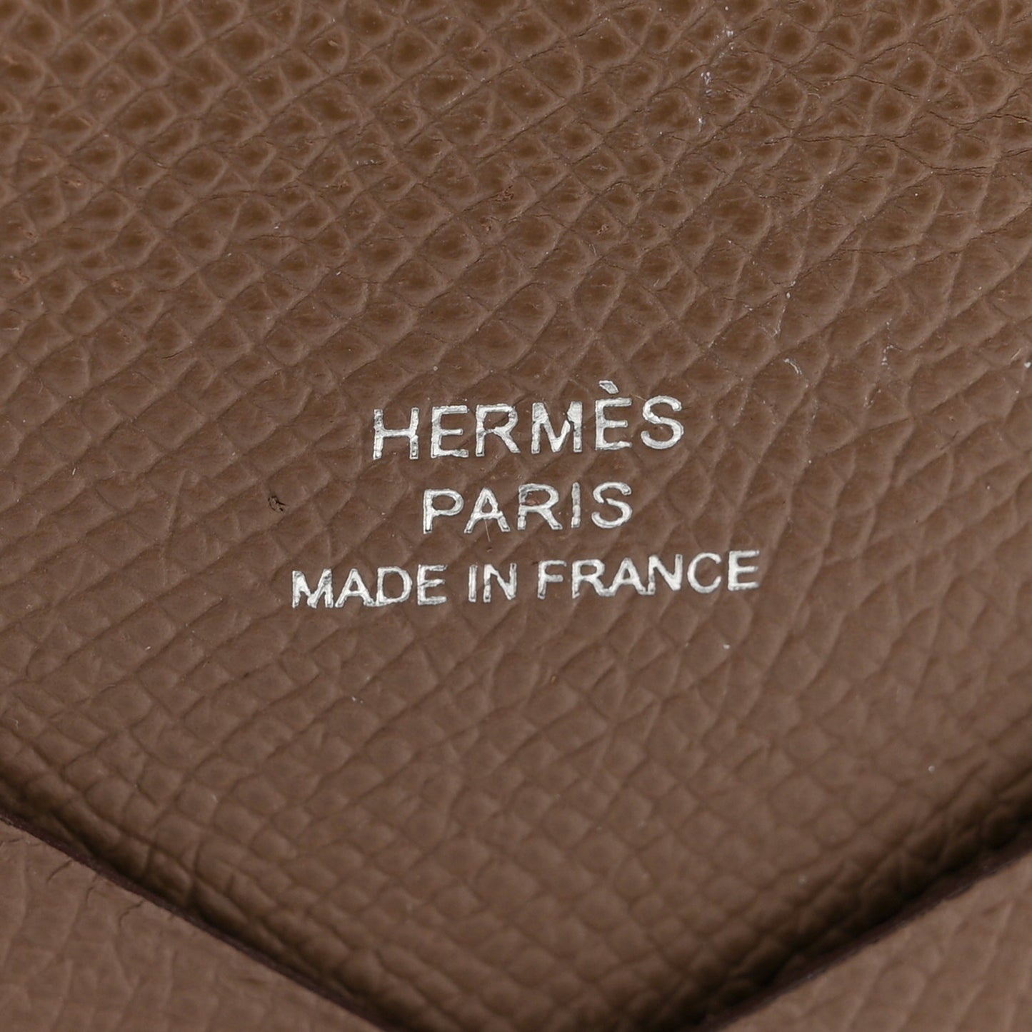 Epsom Calvi Card Case Etoupe