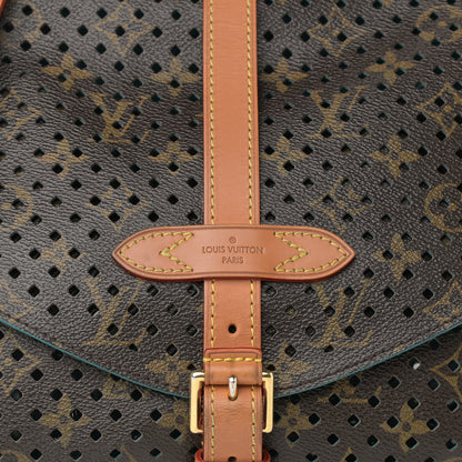 Louis Vuitton Monogram SC Flore Saumur Teal 9 of 11