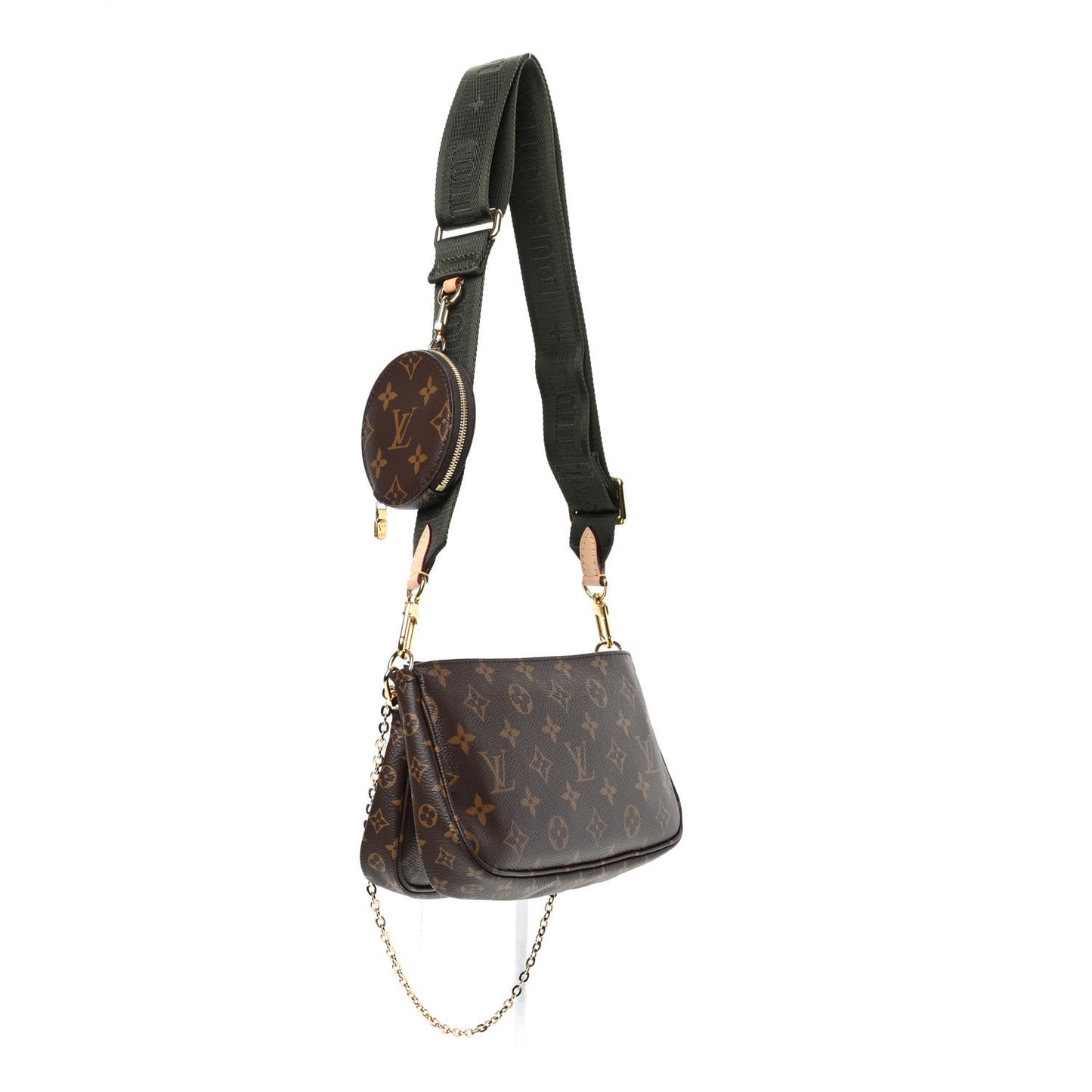 Monogram Multi Pochette Accessories Kaki