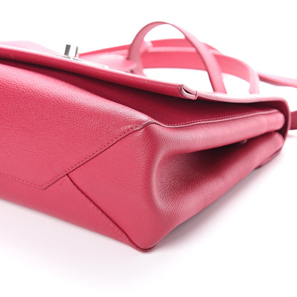 Louis Vuitton Calfskin Lockme II Top Handle Dahlia 8 of 8
