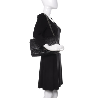Chanel Aged Calfskin Quilted 2.55 Reissue 227 Flap Black 3 of 10