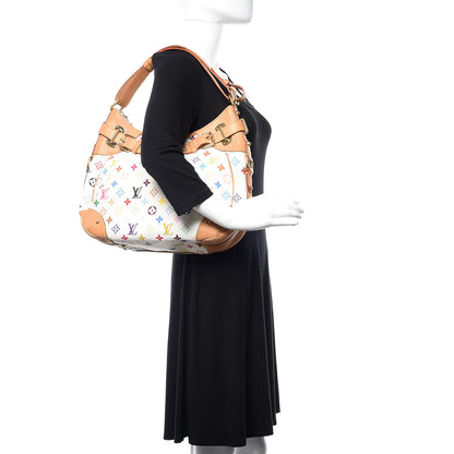 Louis Vuitton Monogram Multicolor Greta White 2 of 9