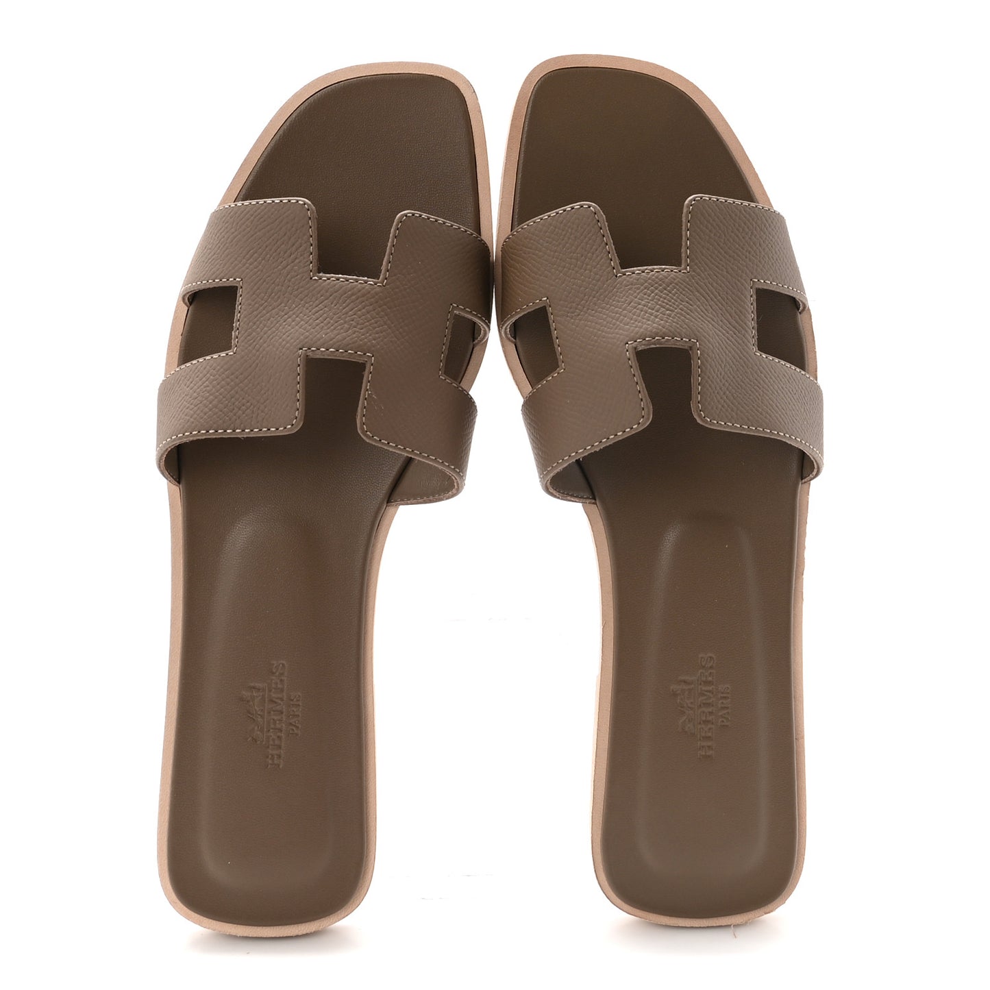 Epsom Oran Sandals 38.5 Etoupe