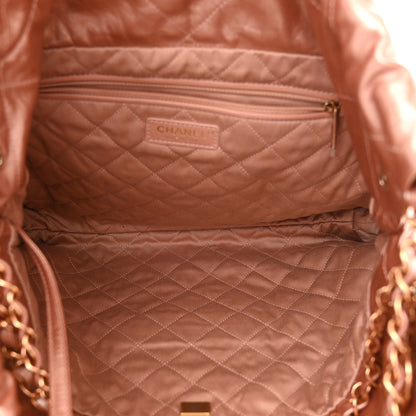 Chanel Metallic Calfskin Quilted Chanel 22 Copper 6 of 11