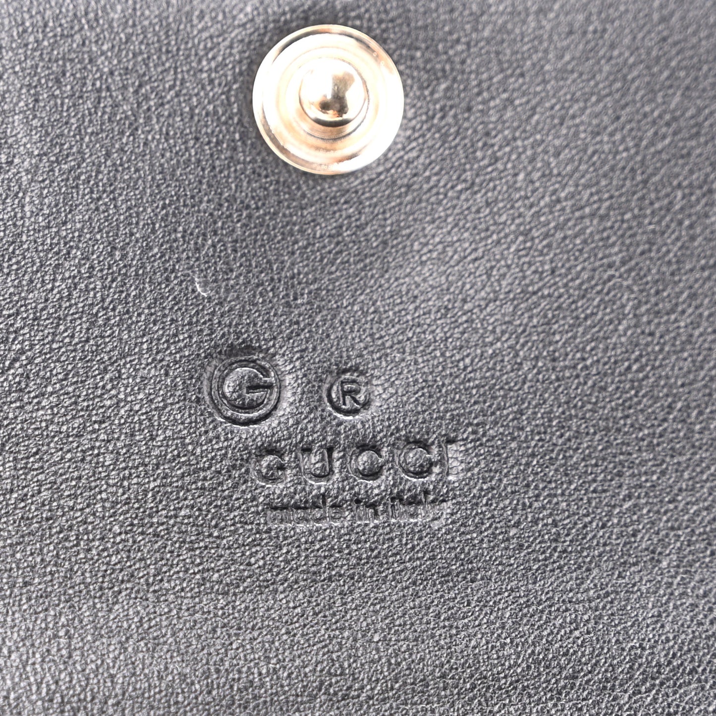 Microguccissima Card Case Black