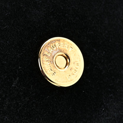 Saint Laurent Suede Monogram Tassel Kate 99 Baguette Bag Black 15 of 15