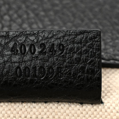Gucci Pebbled Calfskin Small Dionysus Shoulder Bag Black 7 of 10