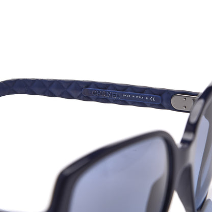 Chanel Quilted CC Sunglasses 5289 Blue 6 of 7