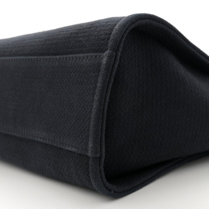 Chanel Mixed Fibers Small Deauville Tote Navy Blue 10 of 11