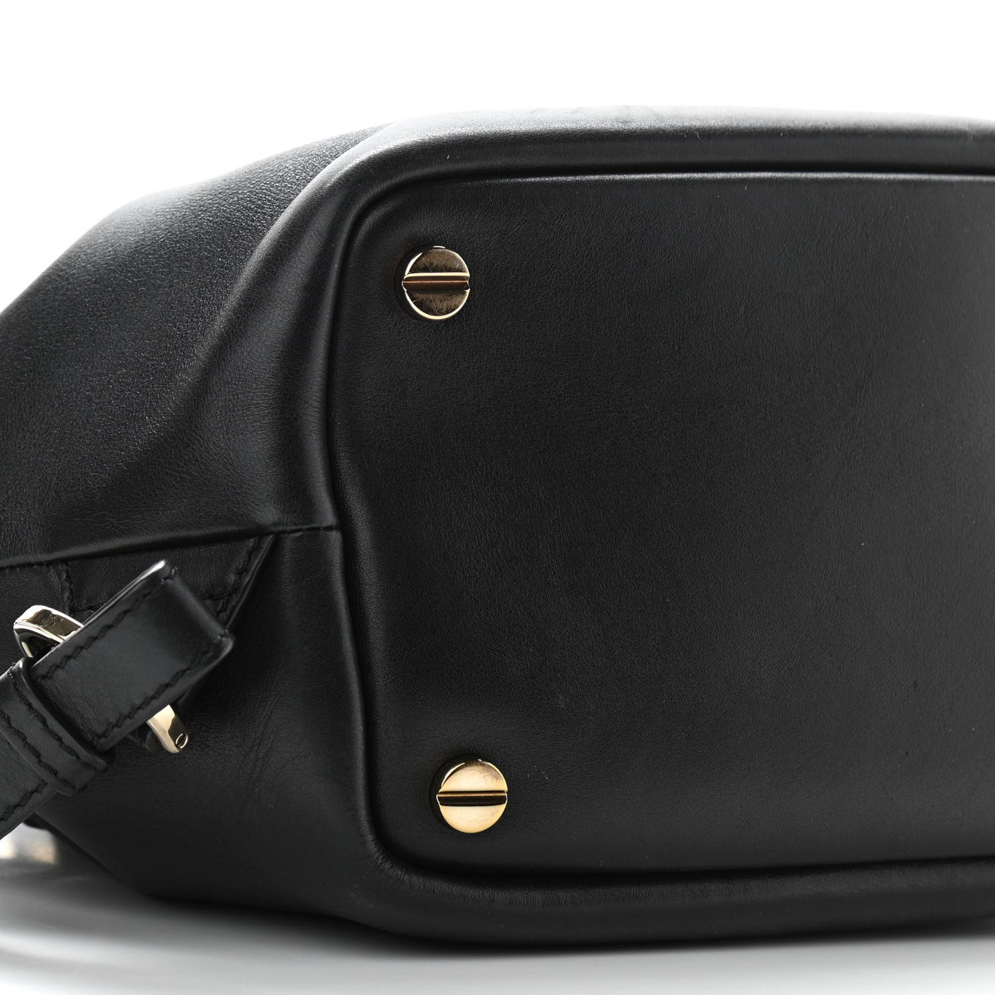Vitello Rockstud Demilune Backpack Black