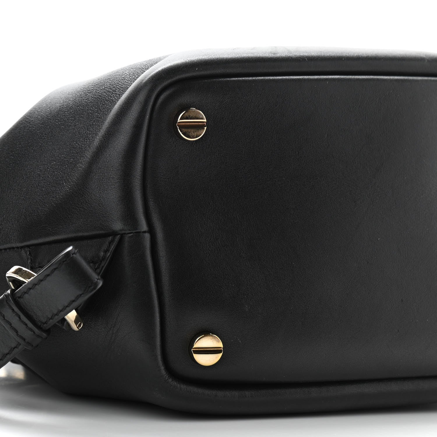 Valentino Garavani Vitello Rockstud Demilune Backpack Black 7 of 17