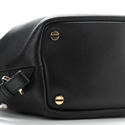 Valentino Garavani Vitello Rockstud Demilune Backpack Black 7 of 17