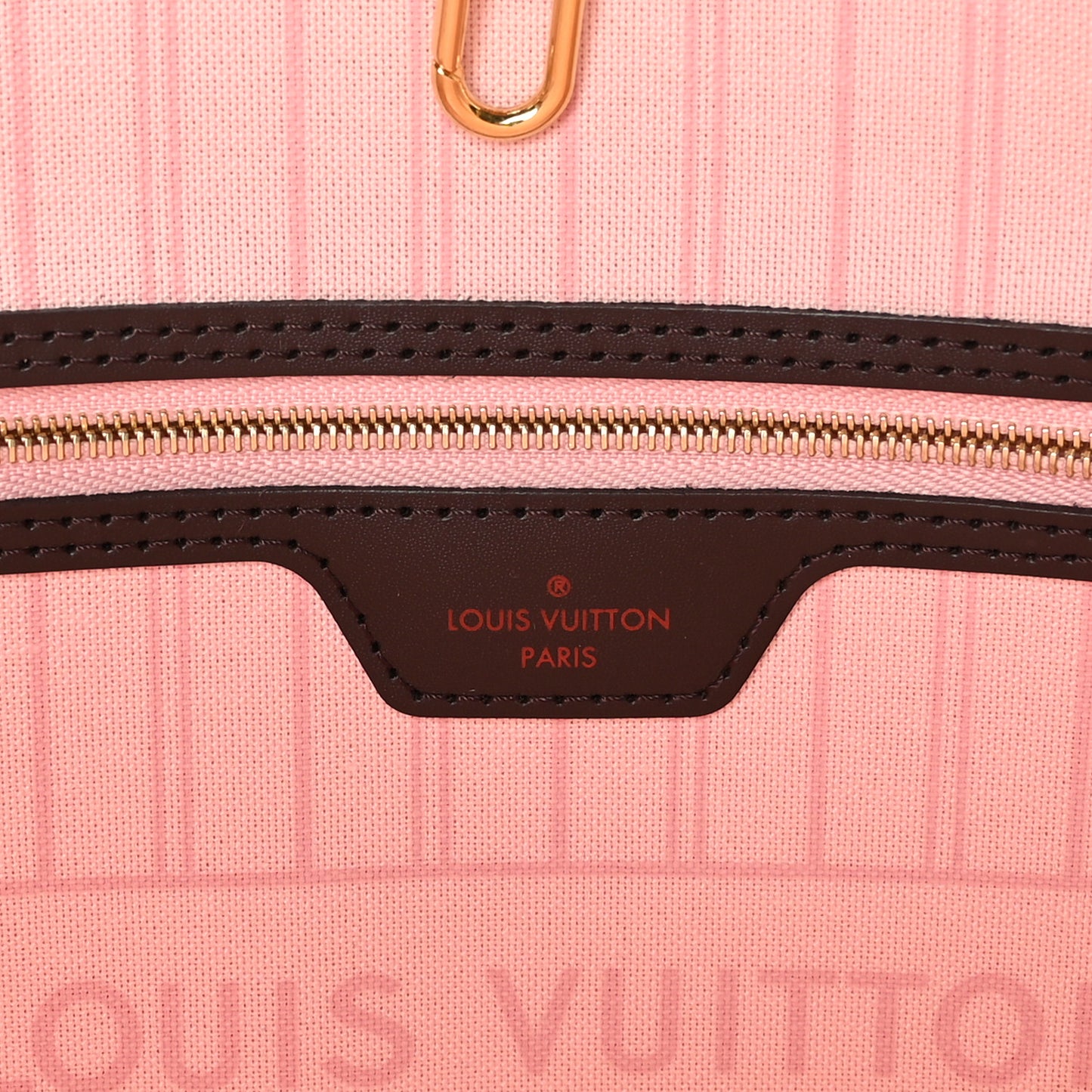 Damier Ebene Neo Neverfull MM Rose Ballerine
