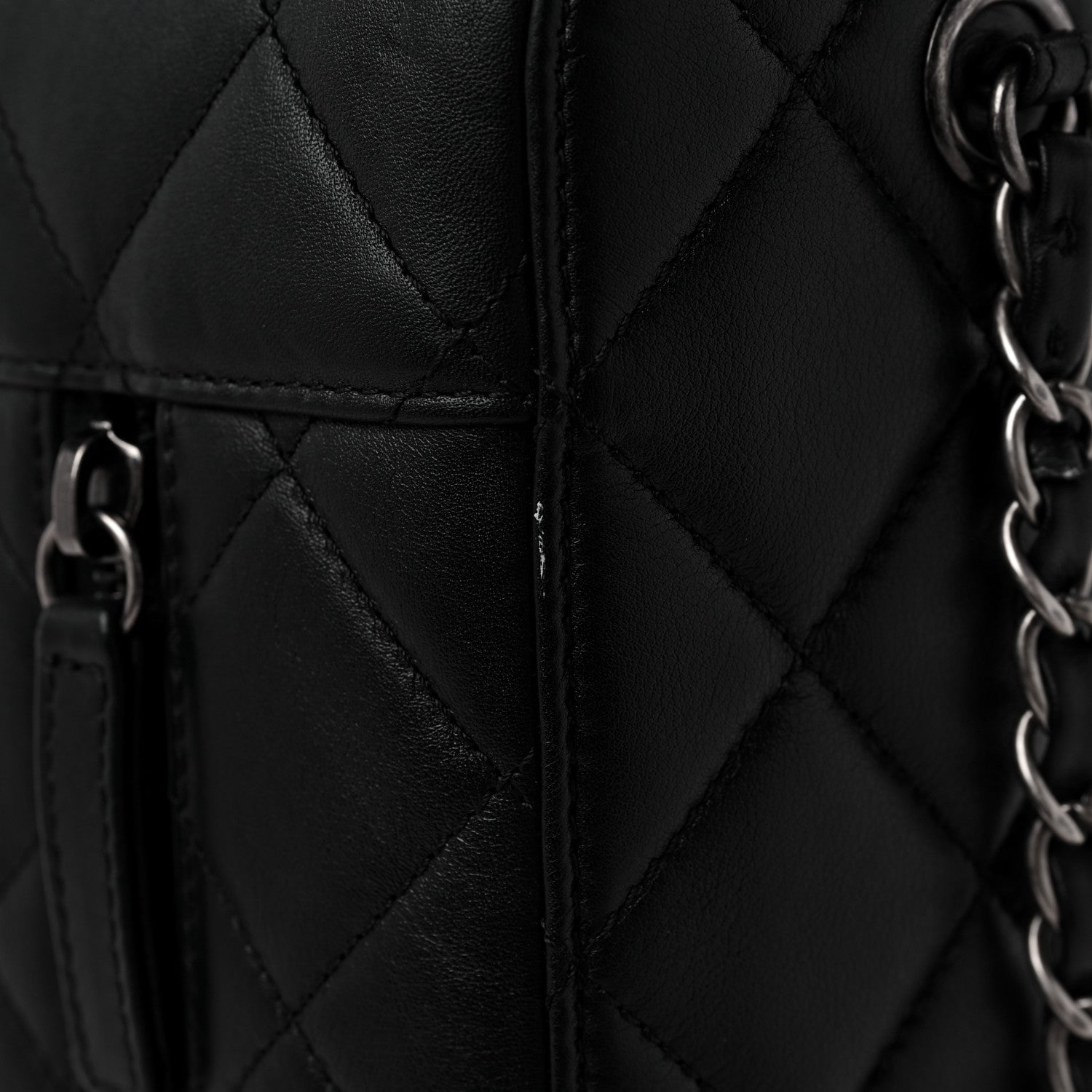 Chanel Lambskin Dubai by Night Gas Tank Bag Black 8 of 11