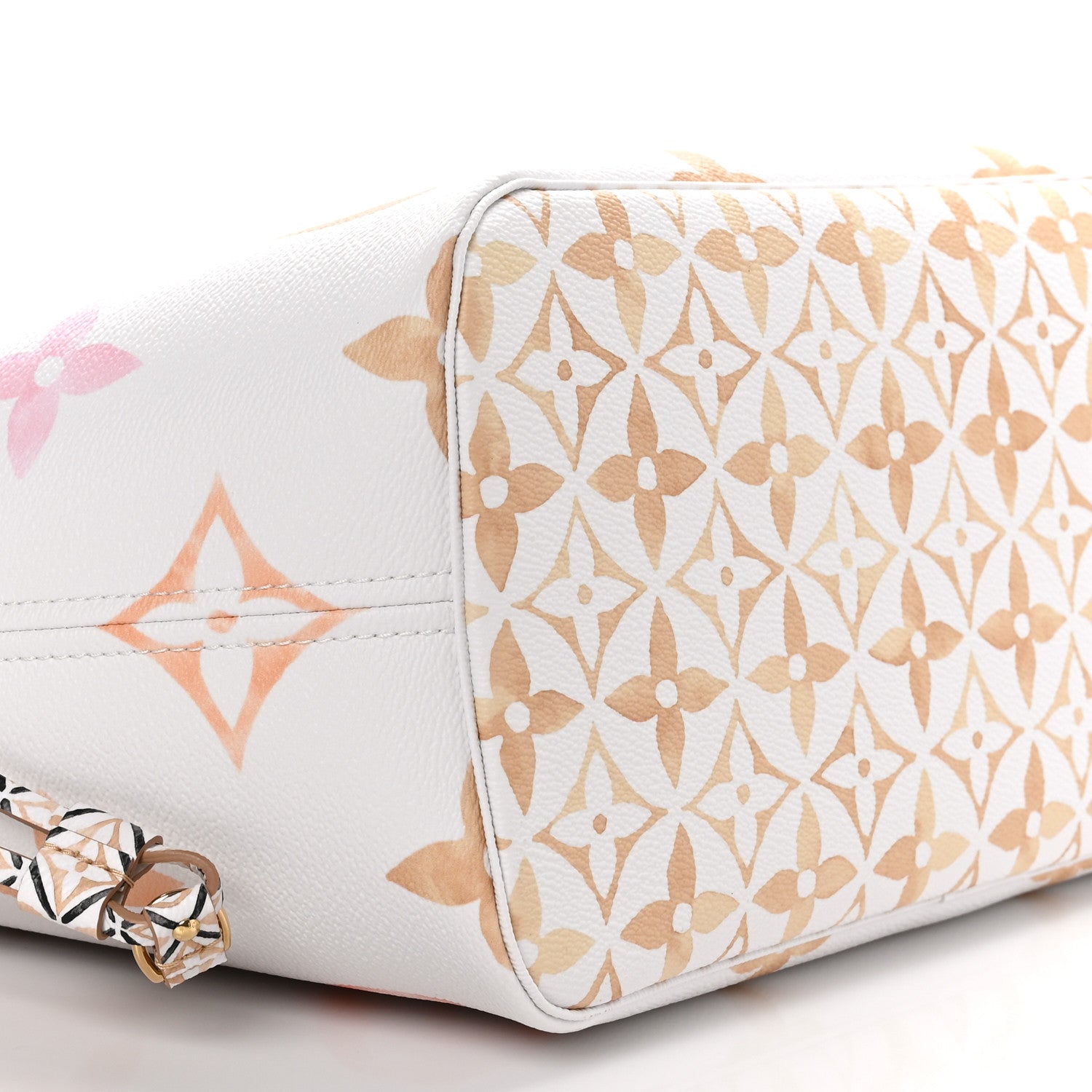 Louis Vuitton Monogram Giant By The Pool 2.0 Neverfull MM Beige 9 of 10