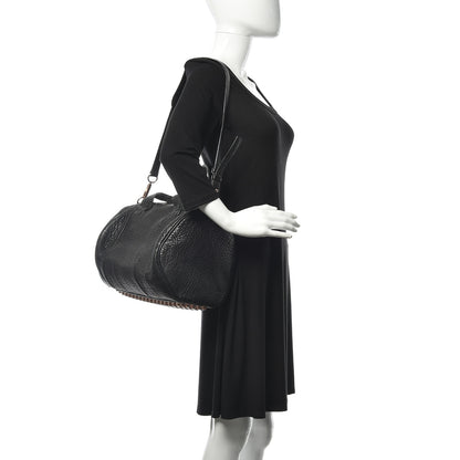 Alexander Wang Pebbled Lambskin Rocco Black Rose Gold Hardware 2 of 9