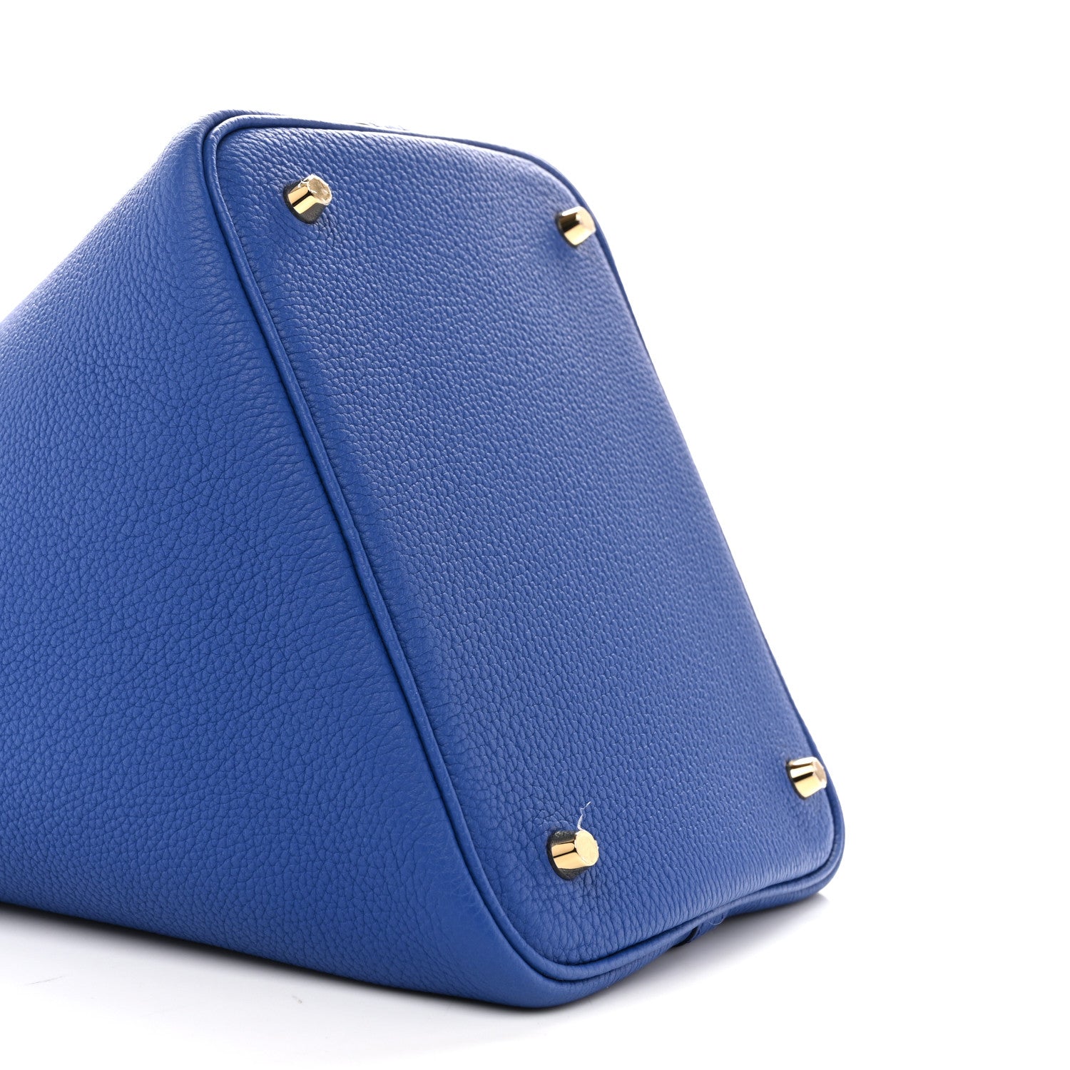 Hermes Taurillon Maurice Picotin Lock 22 MM Bleu Royal 8 of 10