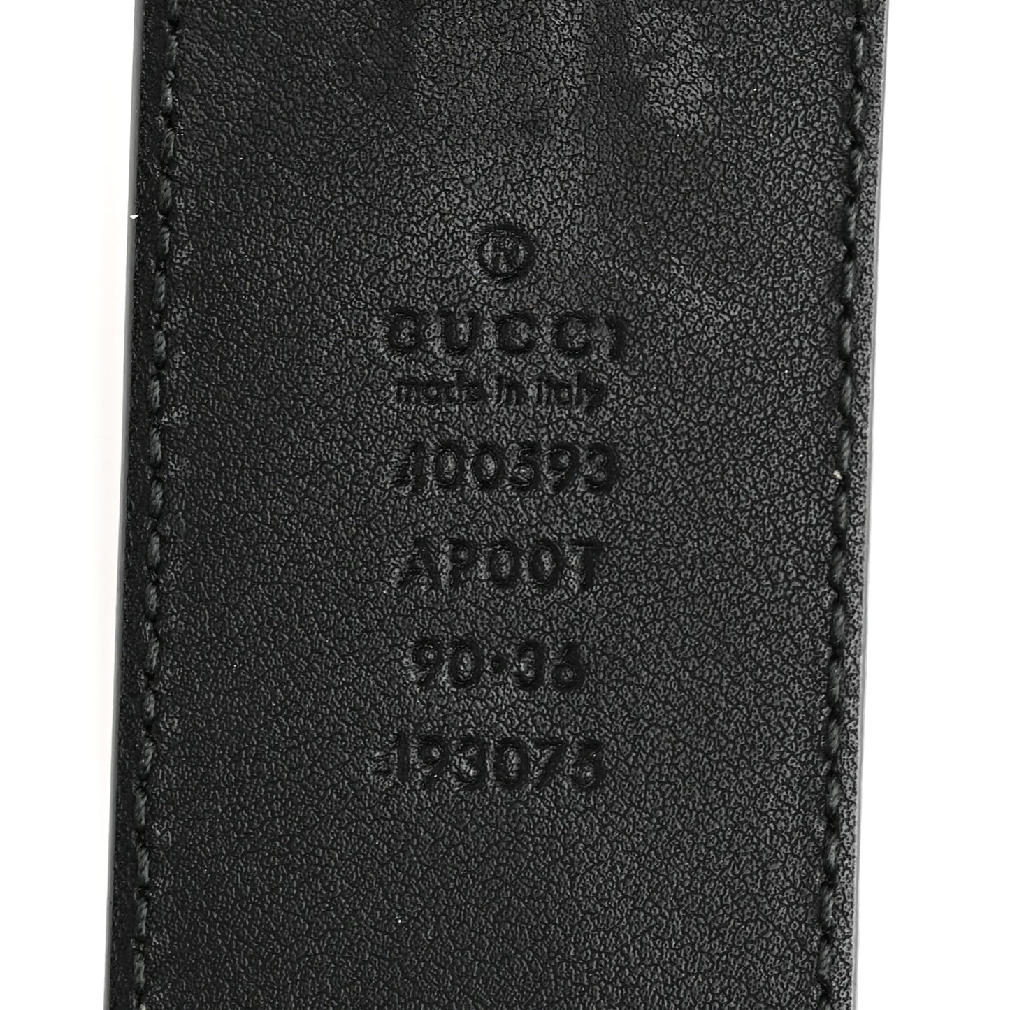Calfskin Double G 40mm Belt 90 36 Black
