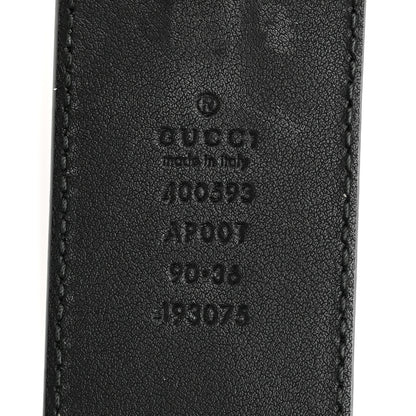 Gucci Calfskin Double G 40mm Belt 90 36 Black 3 of 4