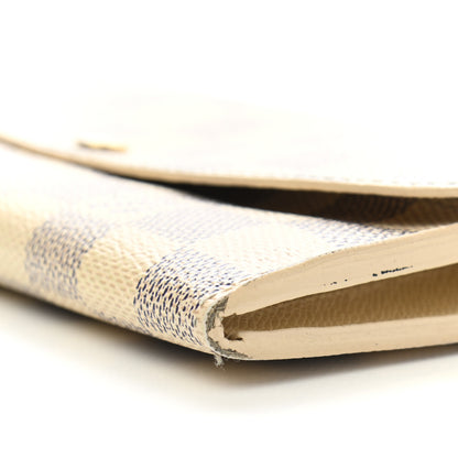 Louis Vuitton Damier Azur Emilie Wallet 9 of 17