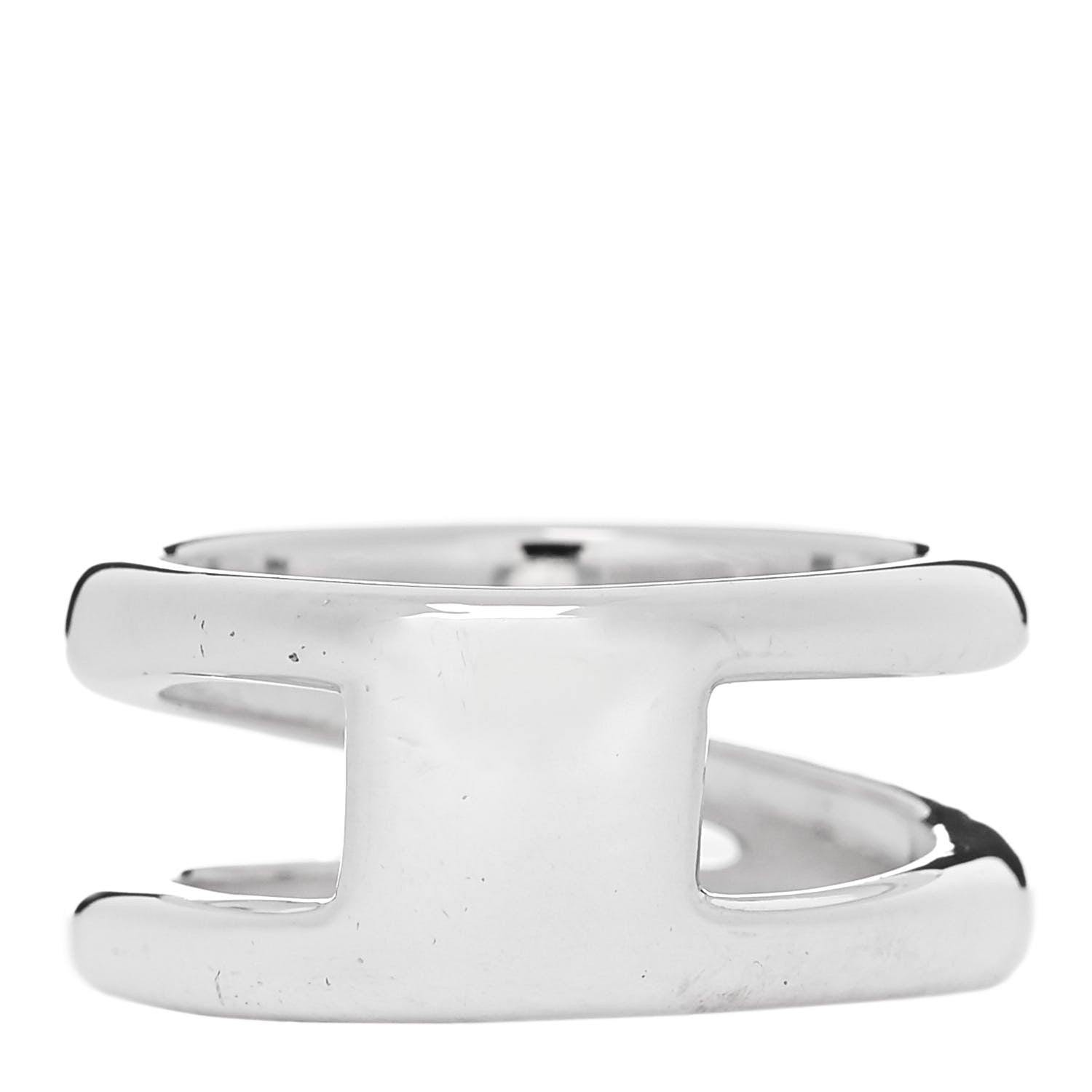 Tiffany Sterling Silver Zig Zag Ring 57 8 3 of 4