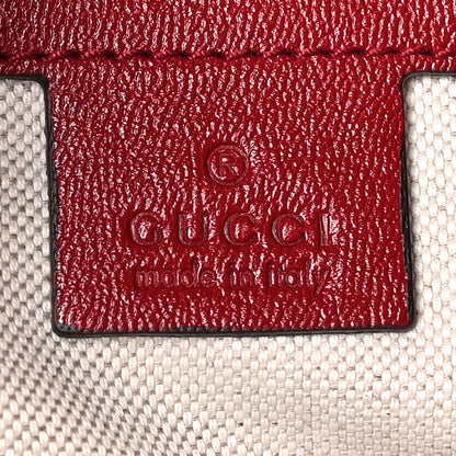 Gucci New Sakai Calfskin Lux Horsebit 1955 Tote Bag New Cherry Red 5 of 9