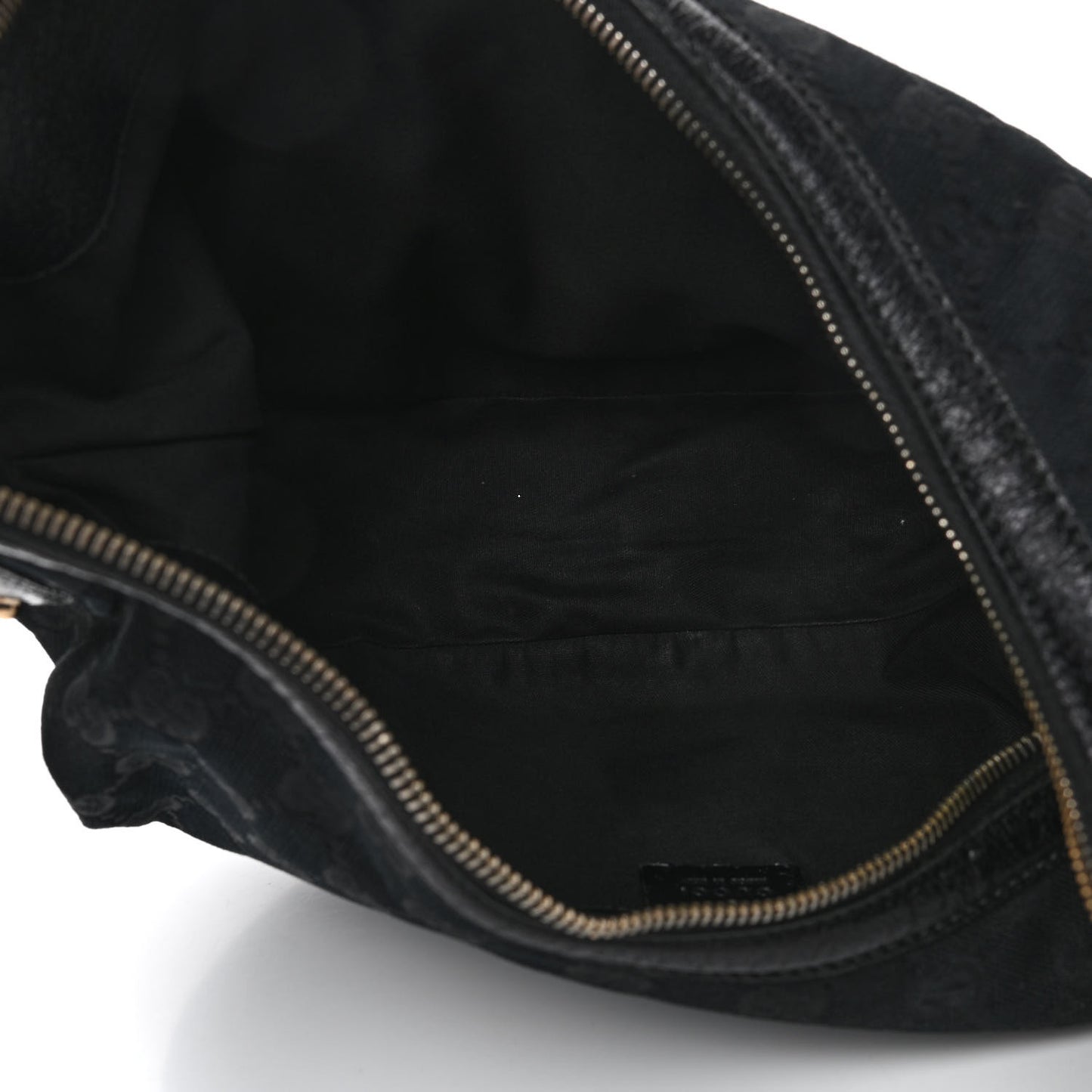 Monogram Bamboo Ring Hobo Black