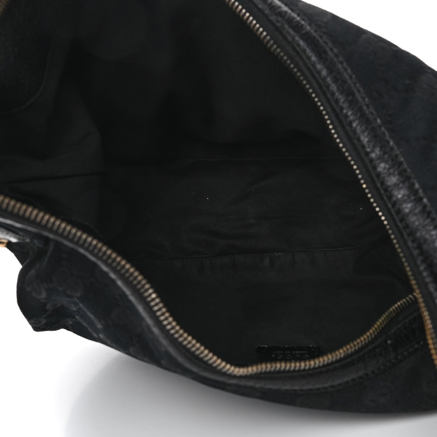 Gucci Monogram Bamboo Ring Hobo Black 5 of 14