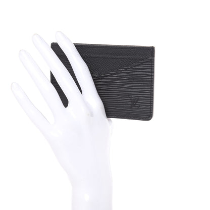Louis Vuitton Epi Neo Porte-Cartes Card Holder Black 2 of 6