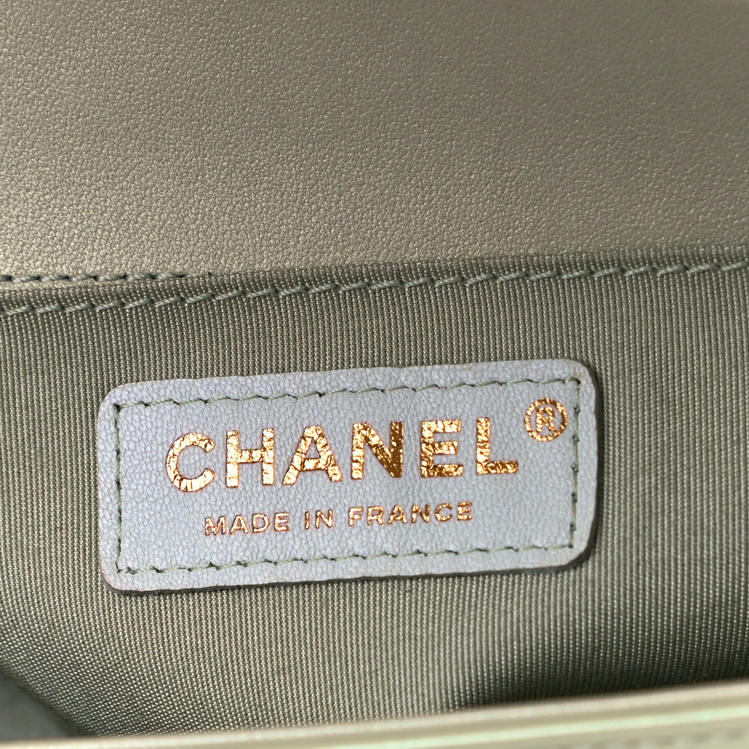 Chanel Patent Calfskin Quilted Medium Boy Flap Light Green 6 of 14