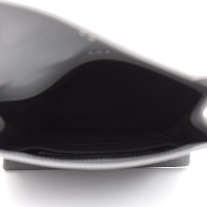 Balenciaga Squared Calfskin Logo Shopping Envelope Clutch Balenciaga Grey 5 of 9
