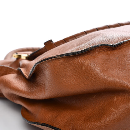 Chloe Calfskin Large Marcie Satchel Tan 24 of 25
