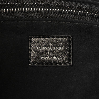 Louis Vuitton Lambskin CarryAll Vibe MM Black 7 of 10