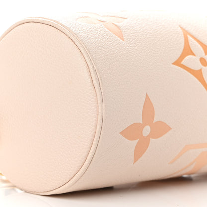 Louis Vuitton Empreinte Monogram Giant By The Pool Papillon BB Cream Saffron 8 of 9