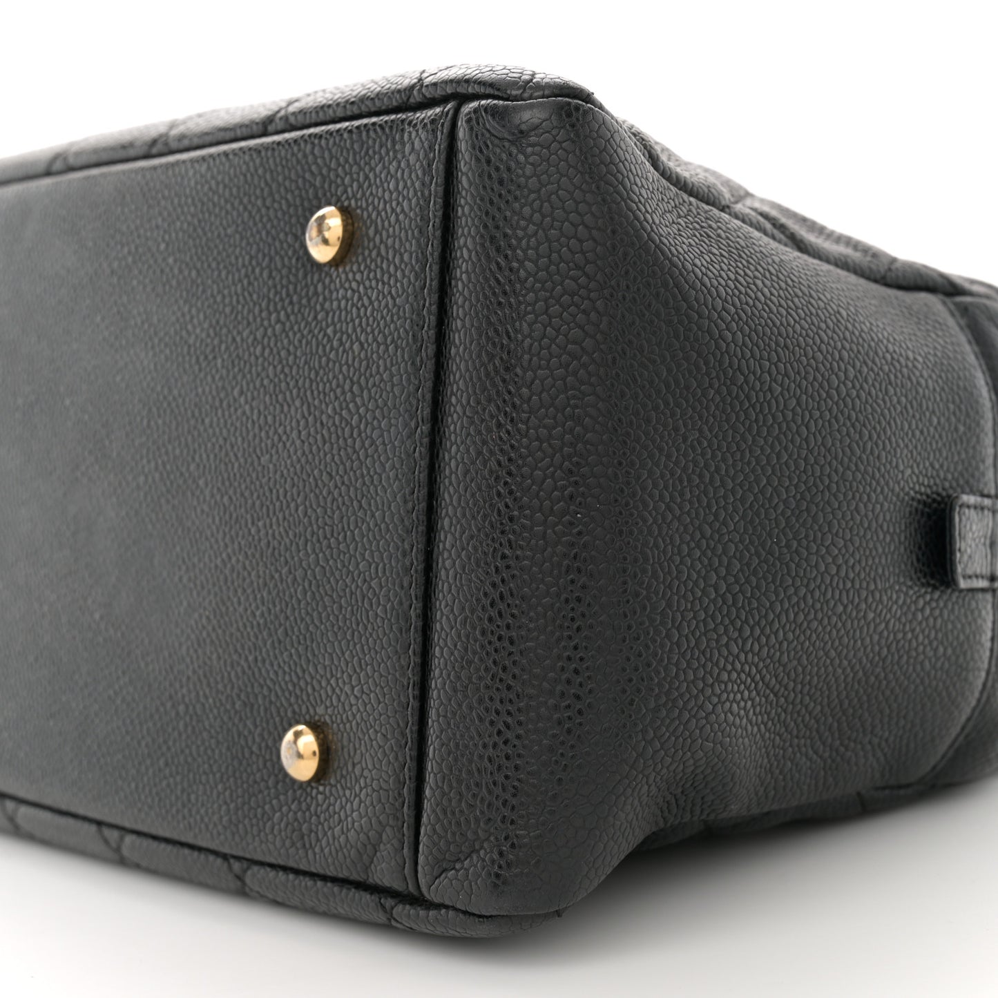 Caviar Quilted Petit Timeless Tote PTT Black