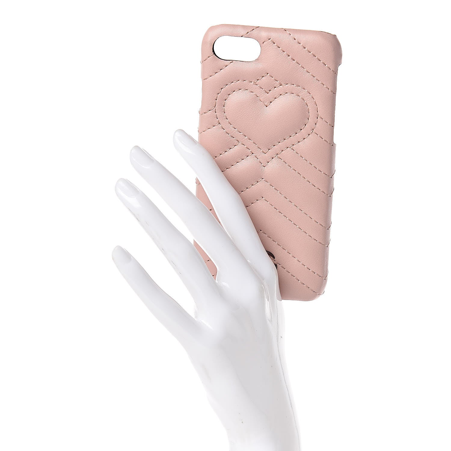 Gucci Calfskin Matelasse Marmont iPhone 7 Case Pink 2 of 7