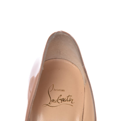 Christian Louboutin Patent So Kate 120 Pumps 39.5 Nude 11 of 13