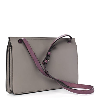 Gucci Calfskin Lady Bamboo Shoulder Bag Grey 2 of 10