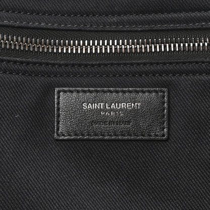 Saint Laurent Vitello Rive Gauche Large Tote Black 6 of 8