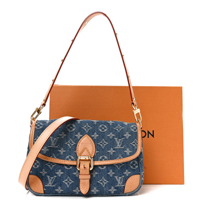 Louis Vuitton Monogram Denim Diane Blue 10 of 10